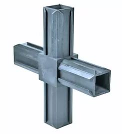 Соединитель пластиковый Х-образный 20x20