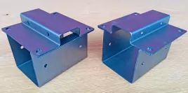 Комплект заборного крепежа для столба 80 мм