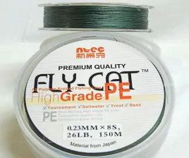 Шнур плетёный FLY-CAT 8 нитей (150 м.)