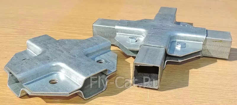 Крепёж Х-образный (25Х25x25х25) фото 3