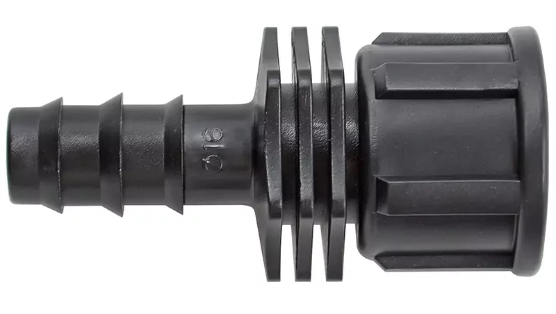 Соединительная муфта 3/4", 16 мм, для систем капельного полива фото 1