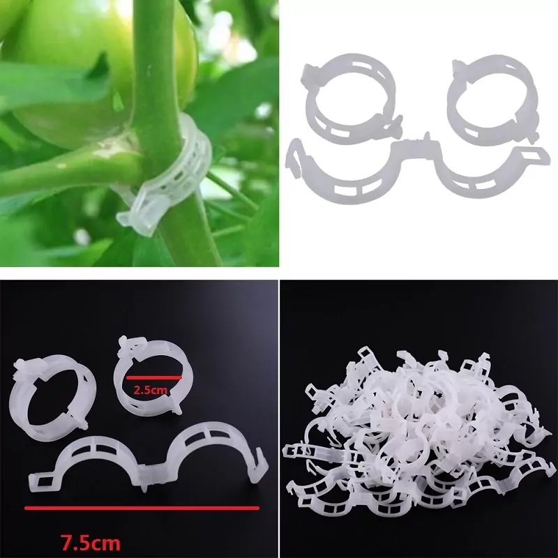 Клипсы для фиксации растений на шпагате фото 4