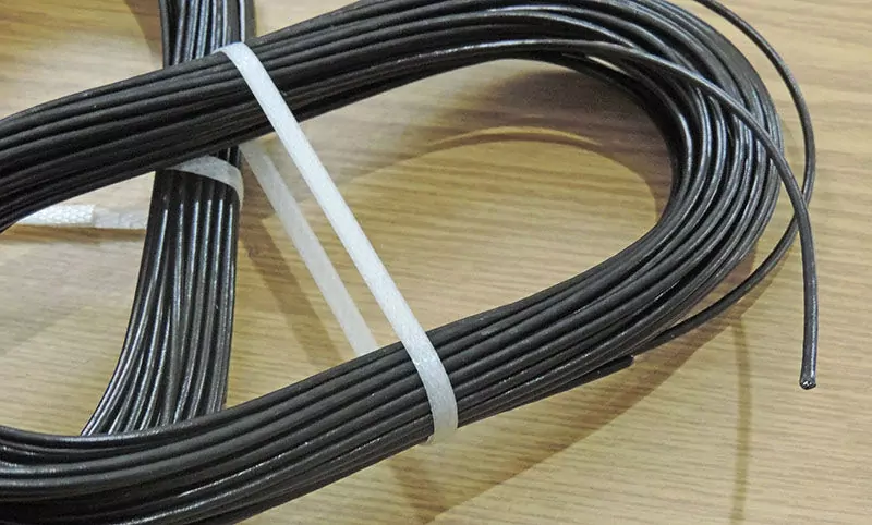 Агрошпалерный трос металлополимерный 20 м фото 3