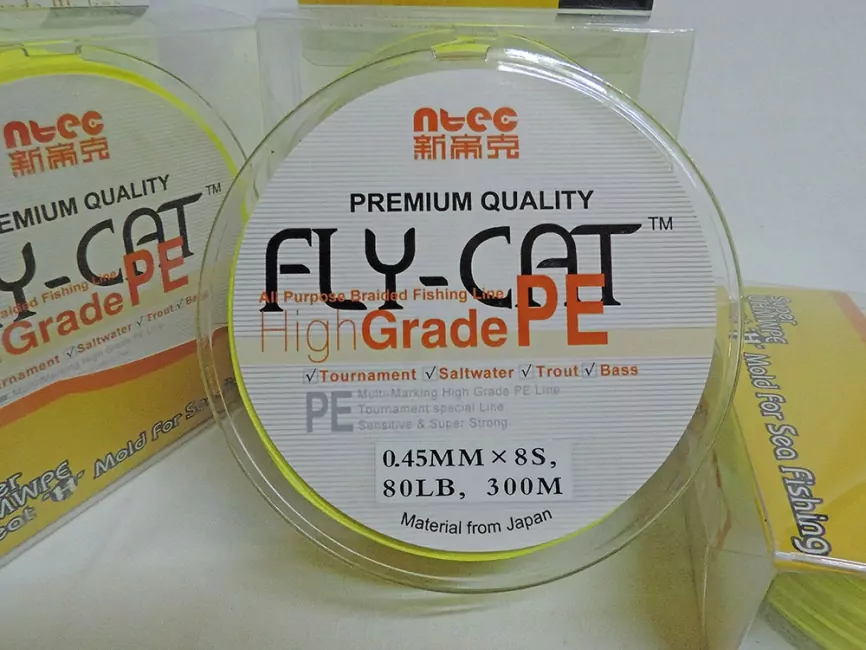 Плетёный шнур FLY-CAT 8 нитей (300 м.) фото 2