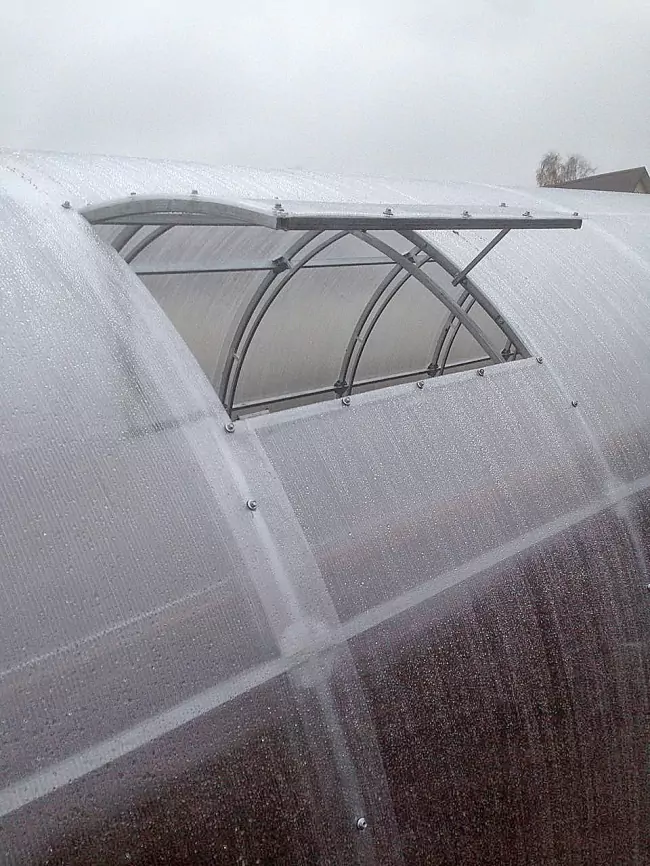 проветривание теплиц