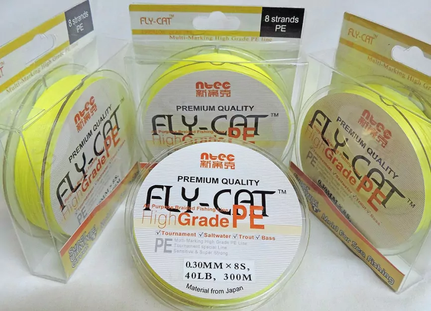 Плетёный шнур FLY-CAT 8 нитей (300 м.) фото 4