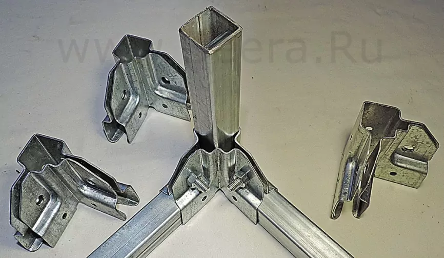 соединитель угловой для теплиц