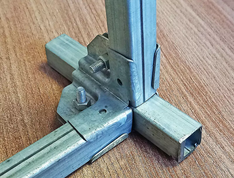 соединительные пластины чтобы собрать теплицу