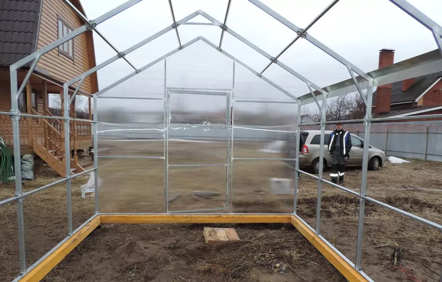 каркас теплицы
