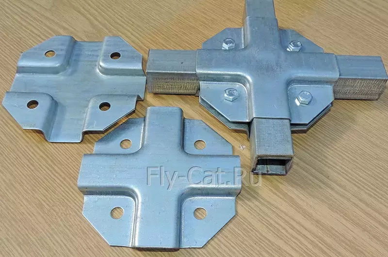 Крепёж Х-образный (25Х25x25х25) фото 4