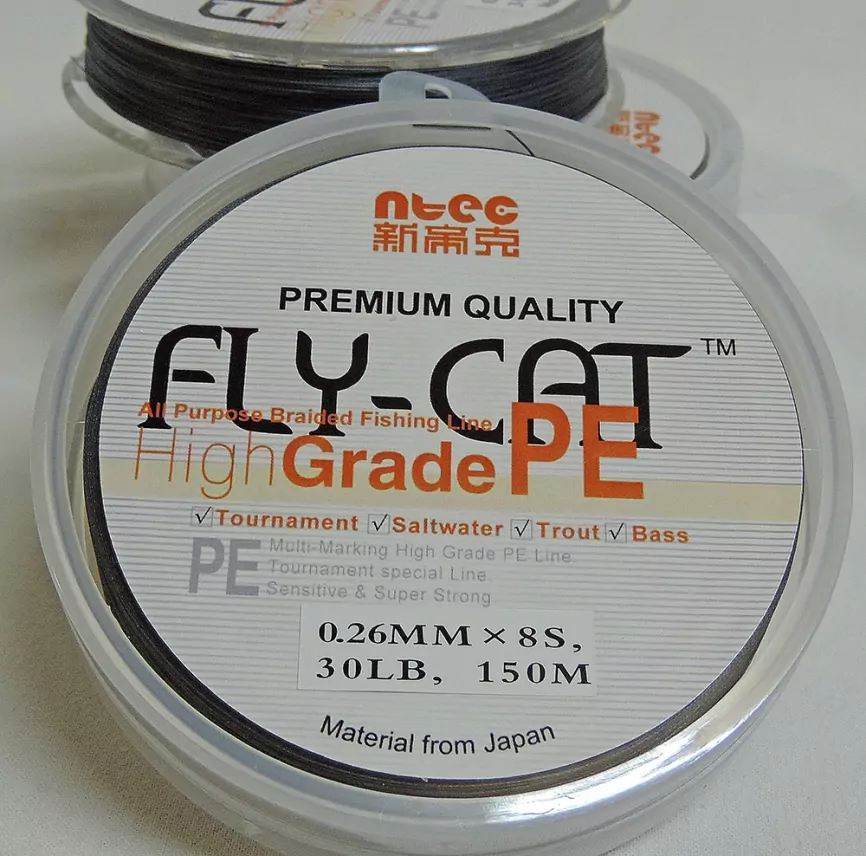 Шнур плетёный FLY-CAT 8 нитей (150 м.) фото 6