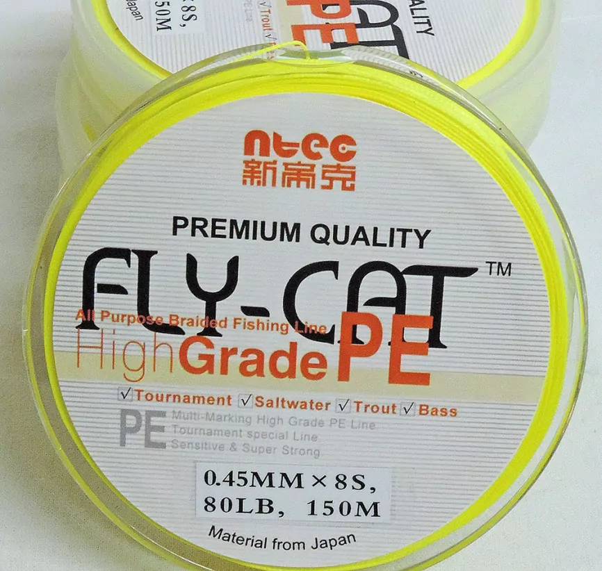 Шнур плетёный FLY-CAT 8 нитей (150 м.) фото 5