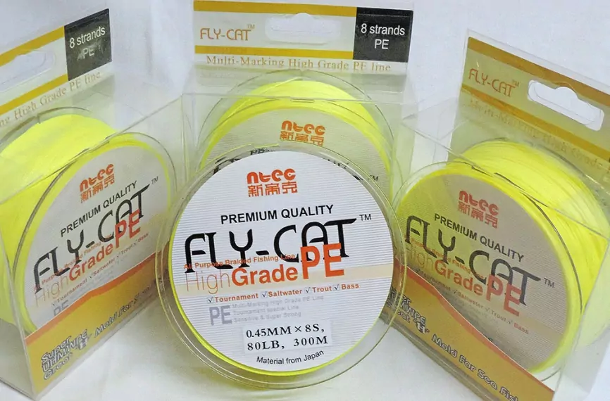 Плетёный шнур FLY-CAT 8 нитей (300 м.) фото 1